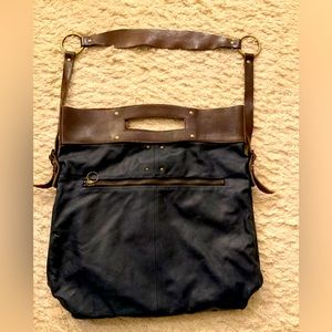 VINTAGE LEATHER BAG MADE IN MEXICO